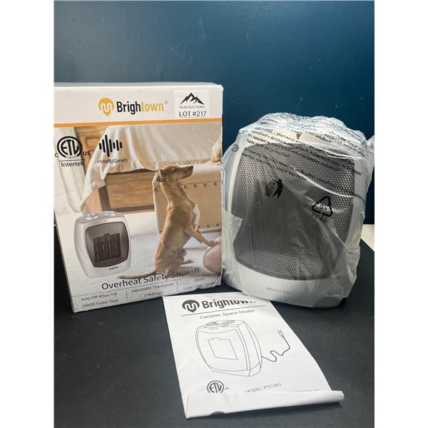 Lot of 1 Brightown Portable Space Heater
