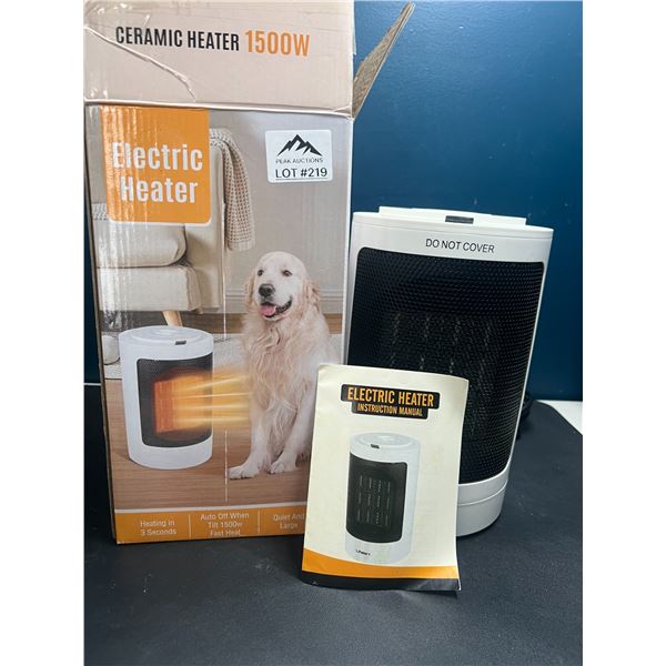 Lot of 1 Electric Heater