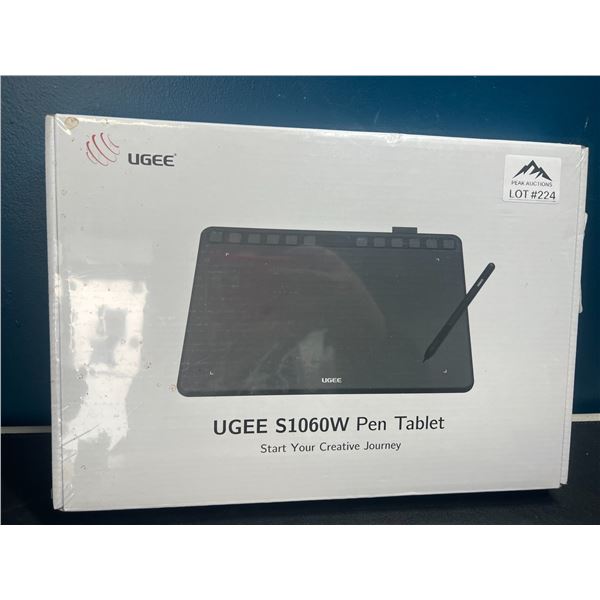 Lot of 1 UGEE S1060W Pen Tablet/Digital Drawing Tablet