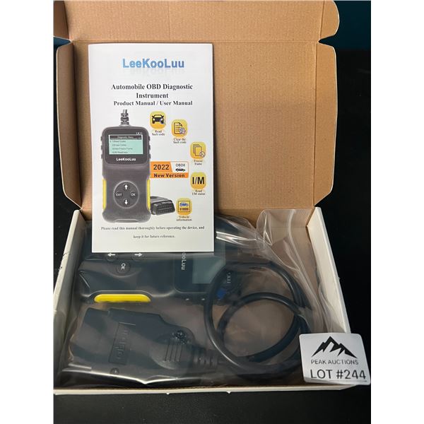 Lot of 1 Automobile OBD Diagnostic Tool