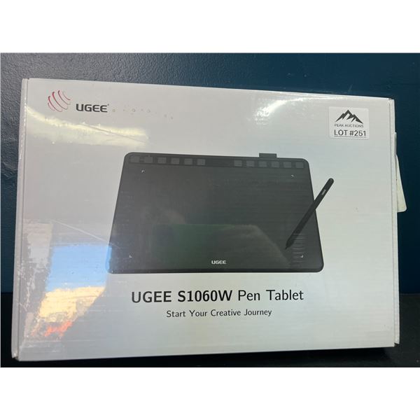 Lot of 1 UGEE S1060W Pen Tablet/Digital Drawing Tablet