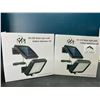 Image 1 : Lot of 2 LED Solar Lights w/ Motion Sensor Detection