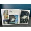 Image 2 : Lot of 2 LED Solar Lights w/ Motion Sensor Detection