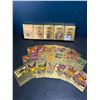 Image 1 : Lot of 5 Packs of Fan Art Gold Foil Pokemon Cards