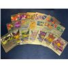Image 2 : Lot of 5 Packs of Fan Art Gold Foil Pokemon Cards