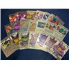 Image 2 : Lot of 5 Packs of Fan Art Gold Foil Pokemon Cards
