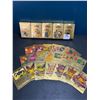 Image 1 : Lot of 5 Packs of Fan Art Gold Foil Pokemon Cards