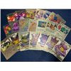 Image 2 : Lot of 5 Packs of Fan Art Gold Foil Pokemon Cards
