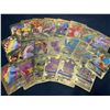 Image 2 : Lot of 4 Packs of Fan Art Gold Foil Pokemon Cards