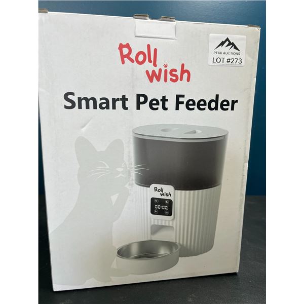 Lot of 1 Smart Automatic Pet Feeder