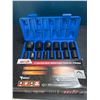 Image 1 : Lot of 1 1/2inch Drive Metric Shallow Impact Socket Set - 14pcs