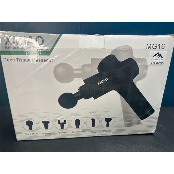 Lot of 1 Handheld Deep Tissue Portable/Rechargeable Massage Gun