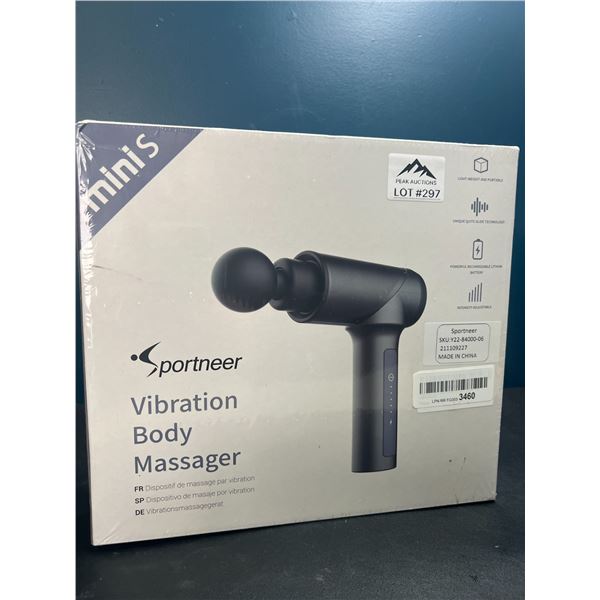 Lot of 1 Sportneer Mini S Vibration Body Handheld Rechargeable Massager