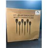 Image 1 : Lot of LED Solar Torch Lights w/ Flickering Flame - 6PCS