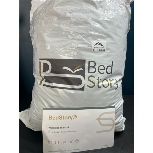 Lot of 1 BedStory Weighted Blanket for Adults (>10lbs)