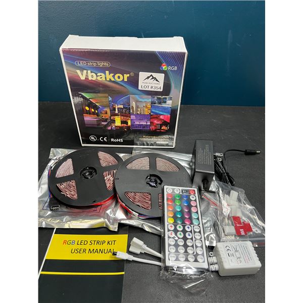 Lot of 1 LED Strip Light Kit w/ Remote Control - 32FT Length