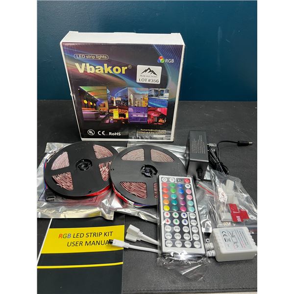 Lot of 1 LED Strip Light Kit w/ Remote Control - 32FT Length