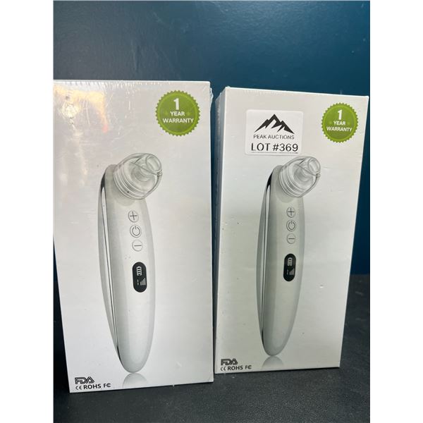 Lot of 2 Blackhead Remover Devices