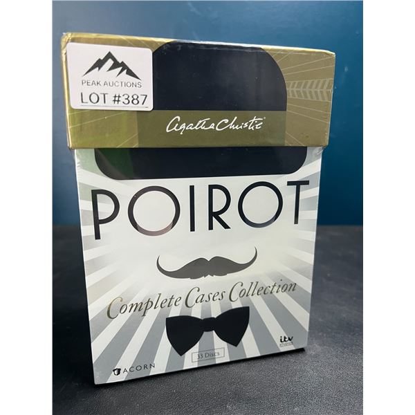Lot of 1 Poirot: Complete Cases Collection DVD Set