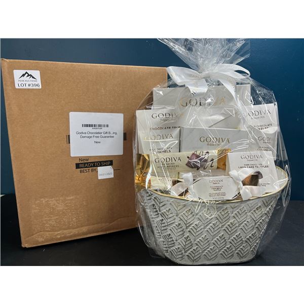 Lot of 1 Godiva Chocolatier Premium Gift Basket Set