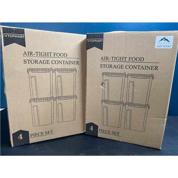 Lot of 2 MultiPacks of AirTight Food Storage Containers