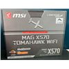 Image 2 : Lot of 1 MSI MAG X570 Tomahawk Wifi Motherboard for PC - AMD Ryzen Ready