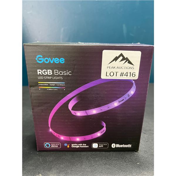 Lot of 1 Govee RGB Basic LED Strip Lights (50FT Length)