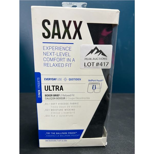 Lot of SAXX Ultra Boxer Briefs - 2 pack - Size Small