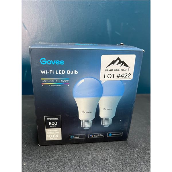 Lot of Govee WiFi Smart LED Bulbs - 2pack