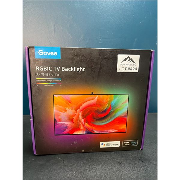 Lot of 1 Govee RGBIC TV Backlight - For 75-85 inch TV's
