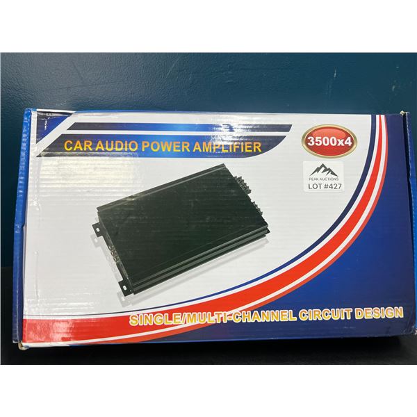 Lot of 1 Car Audio Power Amplifier - 3500x4
