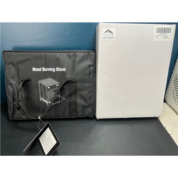 Lot of 1 Camping Stove/Wood Burning Cooking Stove