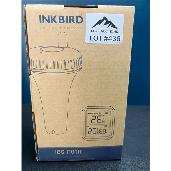 Lot of 1 Inkbird Wireless Pool Thermometer