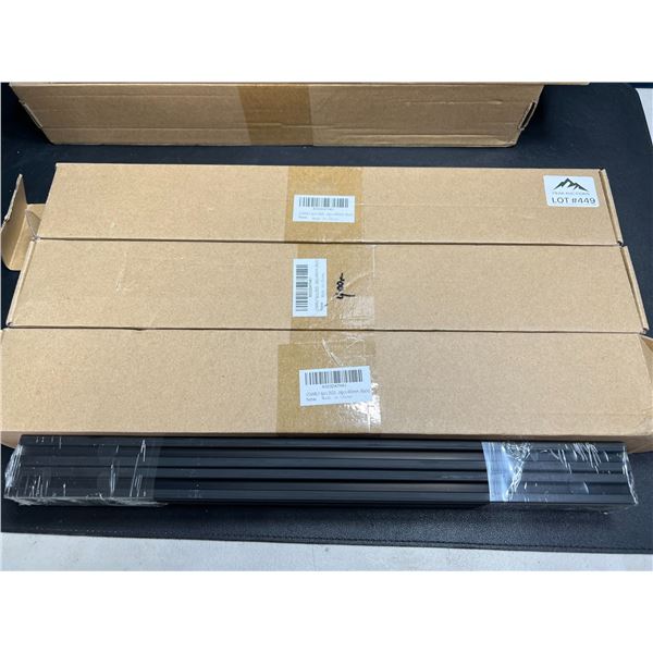 Lot of 3 400mm Standard Linear Rails for CNC or 3D Printers