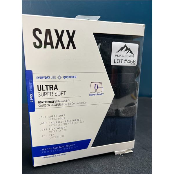 Lot of SAXX Ultra Super Soft - 3 Pack Boxer Briefs - Size XXL