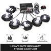 Image 2 : Lot of 1 120W Hide-A-Way Emergency Hazard Light Strobe Light Kit/System for Cars/Trucks