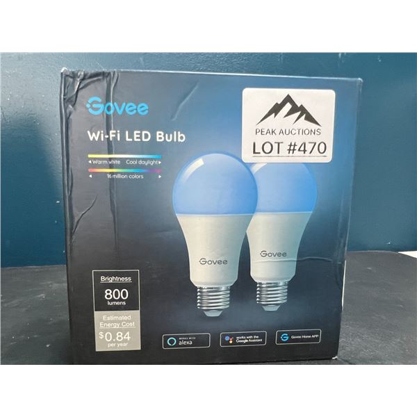 Lot of Govee WiFi Smart LED Bulbs - 2pack