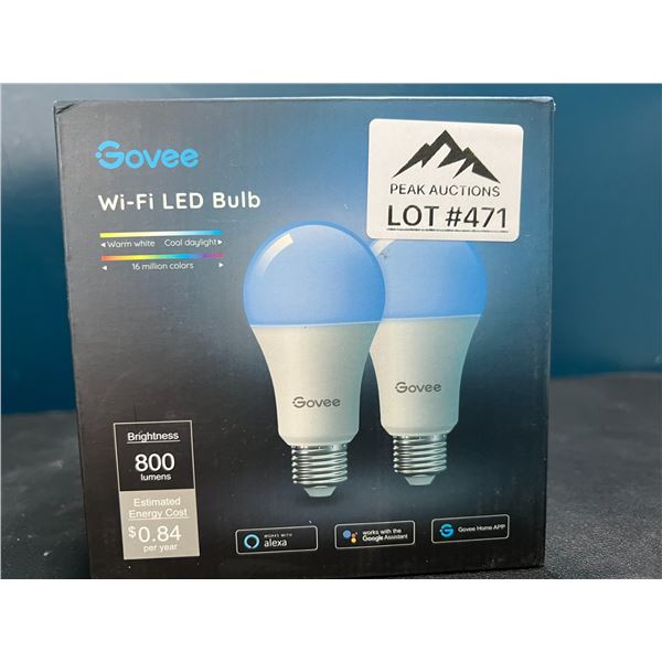 Lot of Govee WiFi Smart LED Bulbs - 2pack