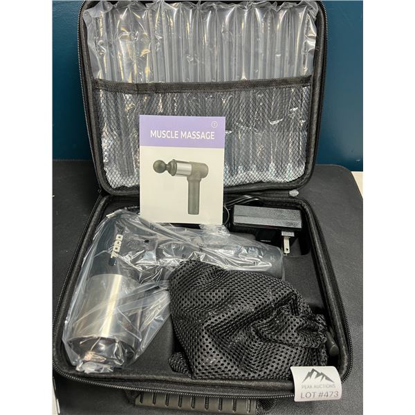 Lot of 1 Handheld Deep Tissue Portable/Rechargeable Massage Gun