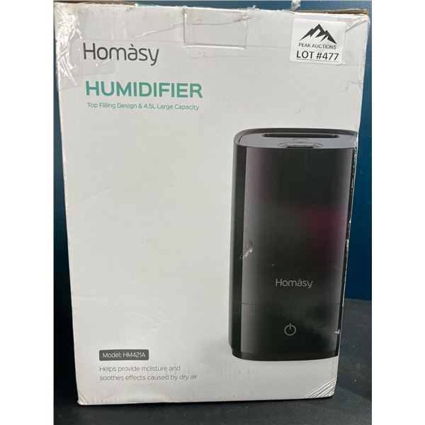 Lot of 1 Homasy Humidifier for Home