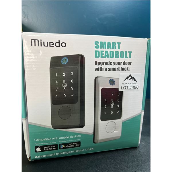 Lot of 1 Miuedo Smart Deadbolt/Intelligent Door Lock