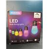 Image 1 : Lot of 1 Asahom LED Multi-Color Bulb String Lights w/ Wireless Control - 48FT Length