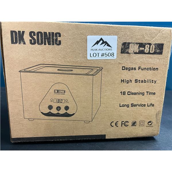 Lot of 1 Digital Ultrasonic Cleaner for Jewelry