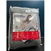 Image 1 : Lot of 1 Heated Twin Size Blanket - Grey (62inch x 84inch)