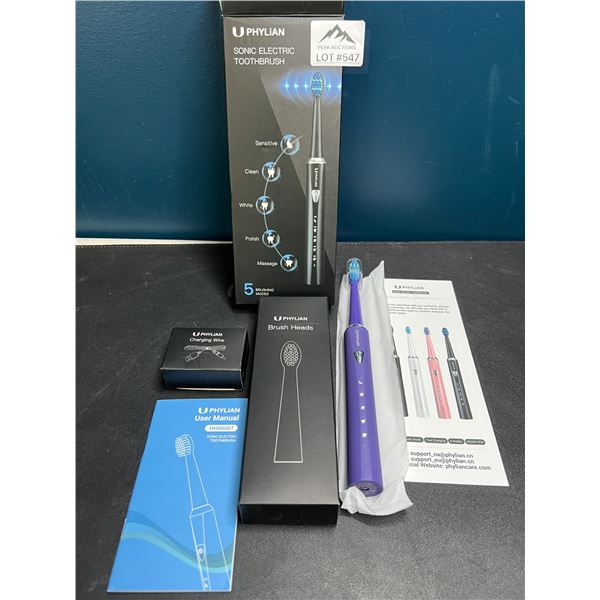 Lot of 1 Uphylian Sonic Electric Toothbrush
