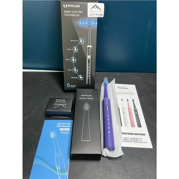Lot of 1 Uphylian Sonic Electric Toothbrush