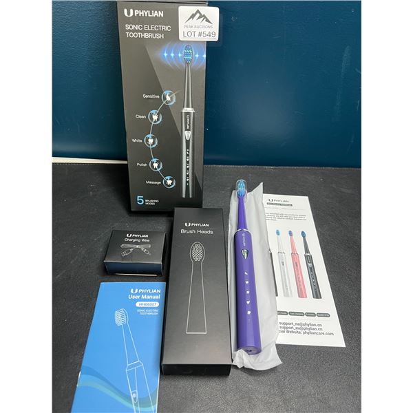 Lot of 1 Uphylian Sonic Electric Toothbrush
