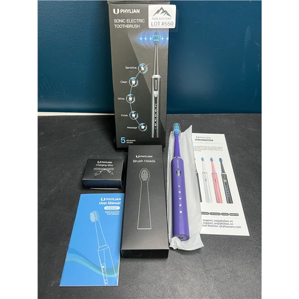 Lot of 1 Uphylian Sonic Electric Toothbrush