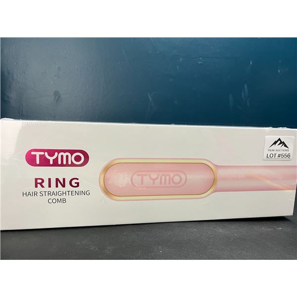 Lot of 1 TYMO Ring Hair Straightening Brush - Pink