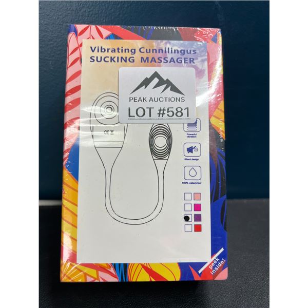 Lot of 1 Vibrating Silicone Sex Toy for Women